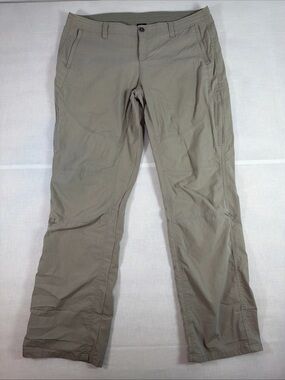 Kuhl Pants Womens Size 16 Gray/Beige Spire Roll Up Pants Travel Hiking Gorpcore